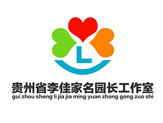 潘樂的貴州省李佳家名園長工作室logo設(shè)計