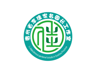 安冬的貴州省李佳家名園長工作室logo設(shè)計