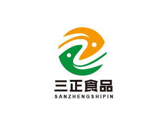 朱紅娟的上海三正食品有限公司logologo設計