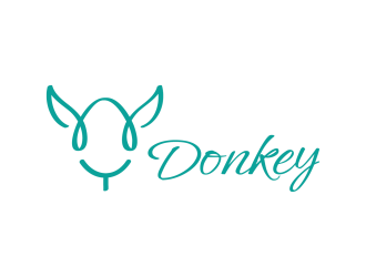 安冬的Donkey 手繪線條logologo設(shè)計(jì)