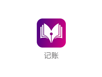 鄭錦尚的記賬logo設計