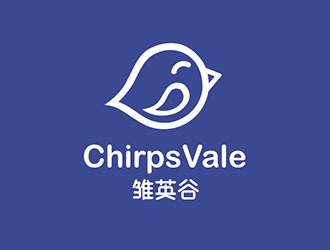 吳曉偉的雛英谷/ChirpsVale英語教育logo設計logo設計