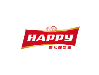 朱紅娟的嗨兒啤到家店鋪logo設計logo設計