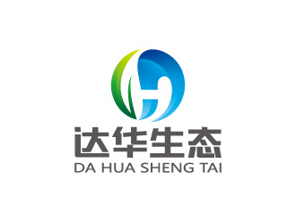 周金進的達華生態logo設計