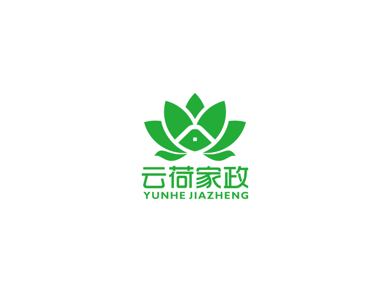 上海云荷家政服務有限公司logo設計