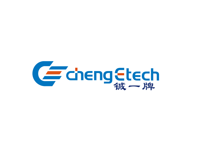 chengE tech   鋮一牌logo設計