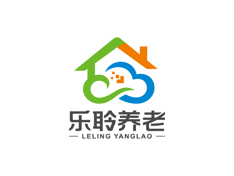 王濤的樂聆養老logo設計