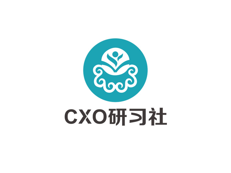 朱紅娟的CXO研習(xí)社培訓(xùn)業(yè)logo設(shè)計(jì)