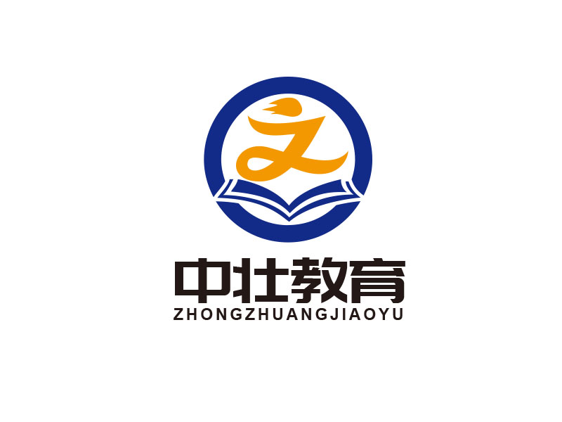 朱紅娟的中壯教育科技有限公司logo設計