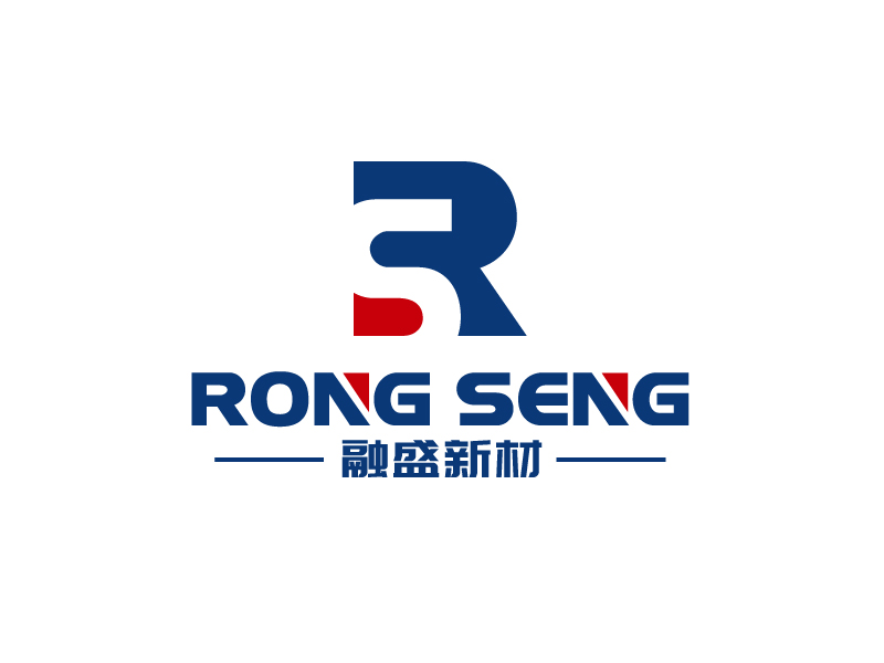 張俊的融盛新材  RONG SENGlogo設計