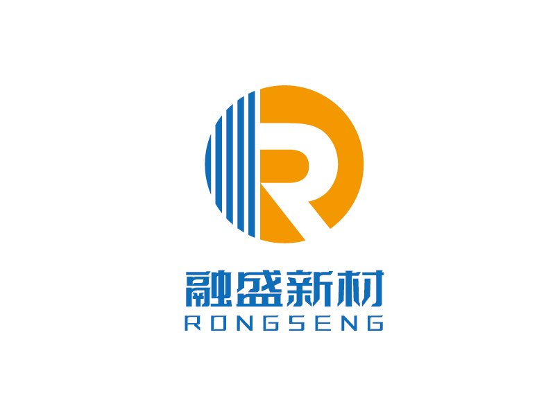 李寧的融盛新材  RONG SENGlogo設計