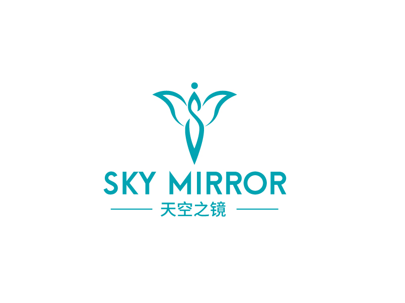 張俊的天空之鏡 Sky MIrrorlogo設(shè)計(jì)