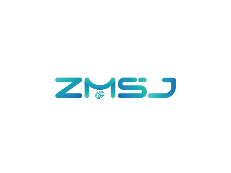 張俊的ZMSJlogo設計