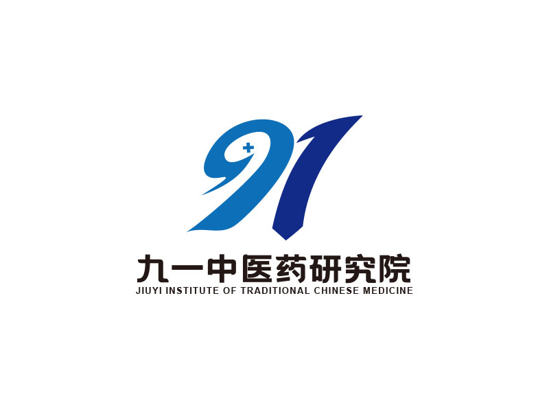 朱紅娟的九一中醫藥研究院logo設計