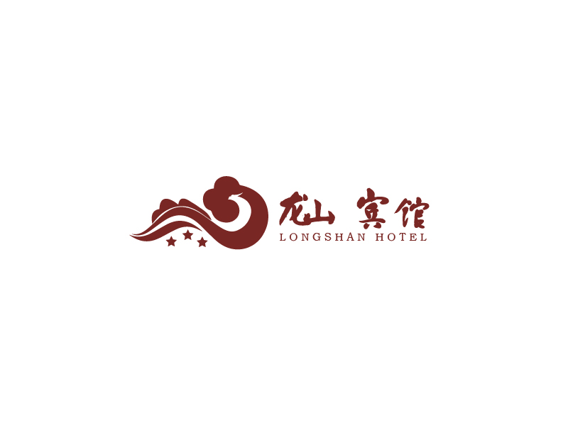 秦光華的福建省大田縣龍山賓館有限責任公司logo設(shè)計