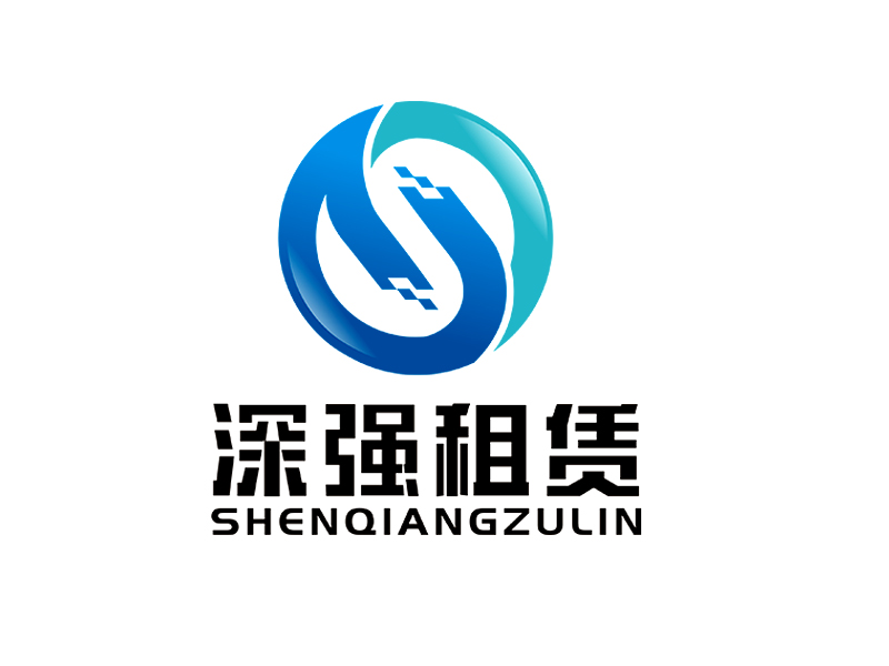 李杰的深強租賃logo設計