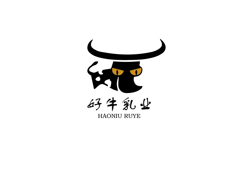 秦光華的深圳好牛乳業科技有限公司logo設計