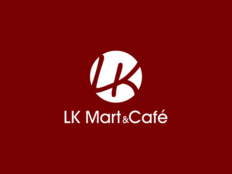 陳國偉的LK Mart & Cafe 咖啡廳定制LOGO設(shè)計logo設(shè)計