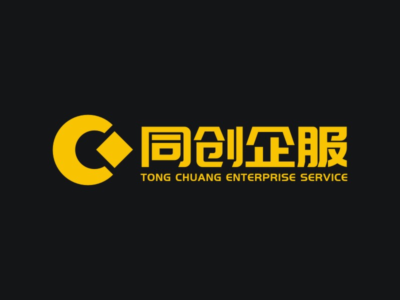 李泉輝的同創(chuàng)企服logo設(shè)計