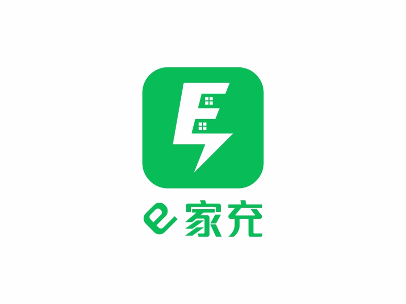 陳國偉的e家充logo設計