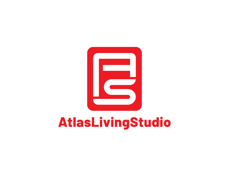 李寧的Atlas Living Studiologo設計