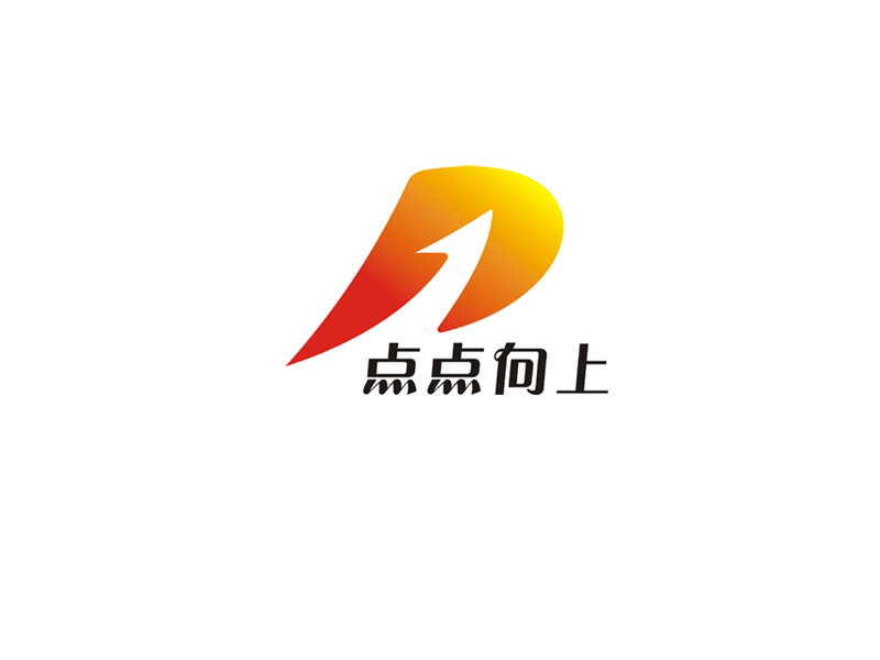 楊威的點點向上logo設計