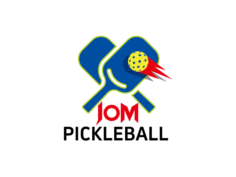 劉青松的JOM PICKLEBALLlogo設計