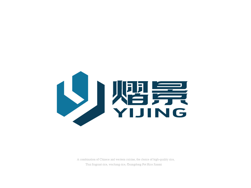 張俊的熠景，熠景技術服務logo設計