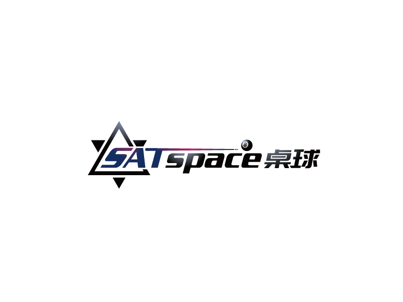 張俊的SAT  space  桌球logo設(shè)計(jì)