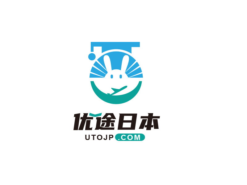 朱紅娟的優(yōu)途日本  utojp.comlogo設計