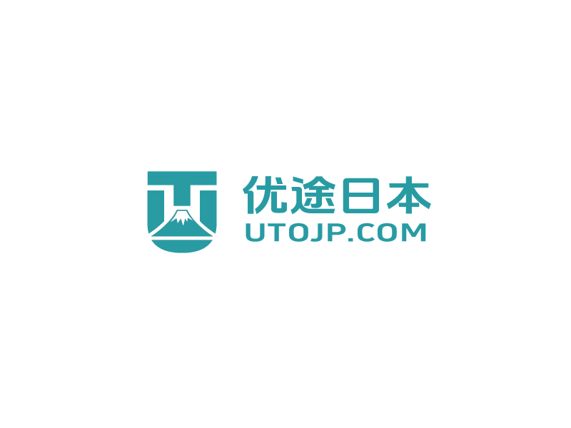 張俊的優(yōu)途日本  utojp.comlogo設計