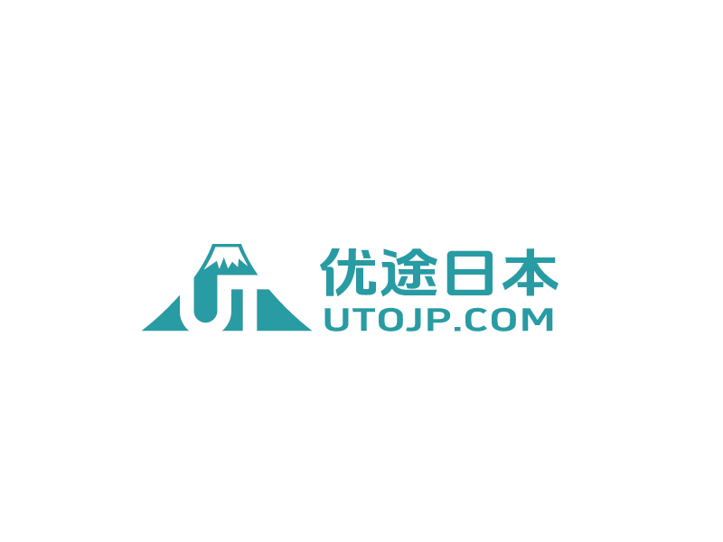 張俊的優(yōu)途日本  utojp.comlogo設計