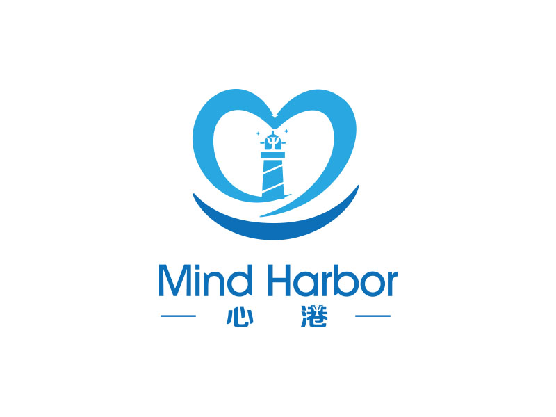 朱紅娟的心港 Mind Harborlogo設計